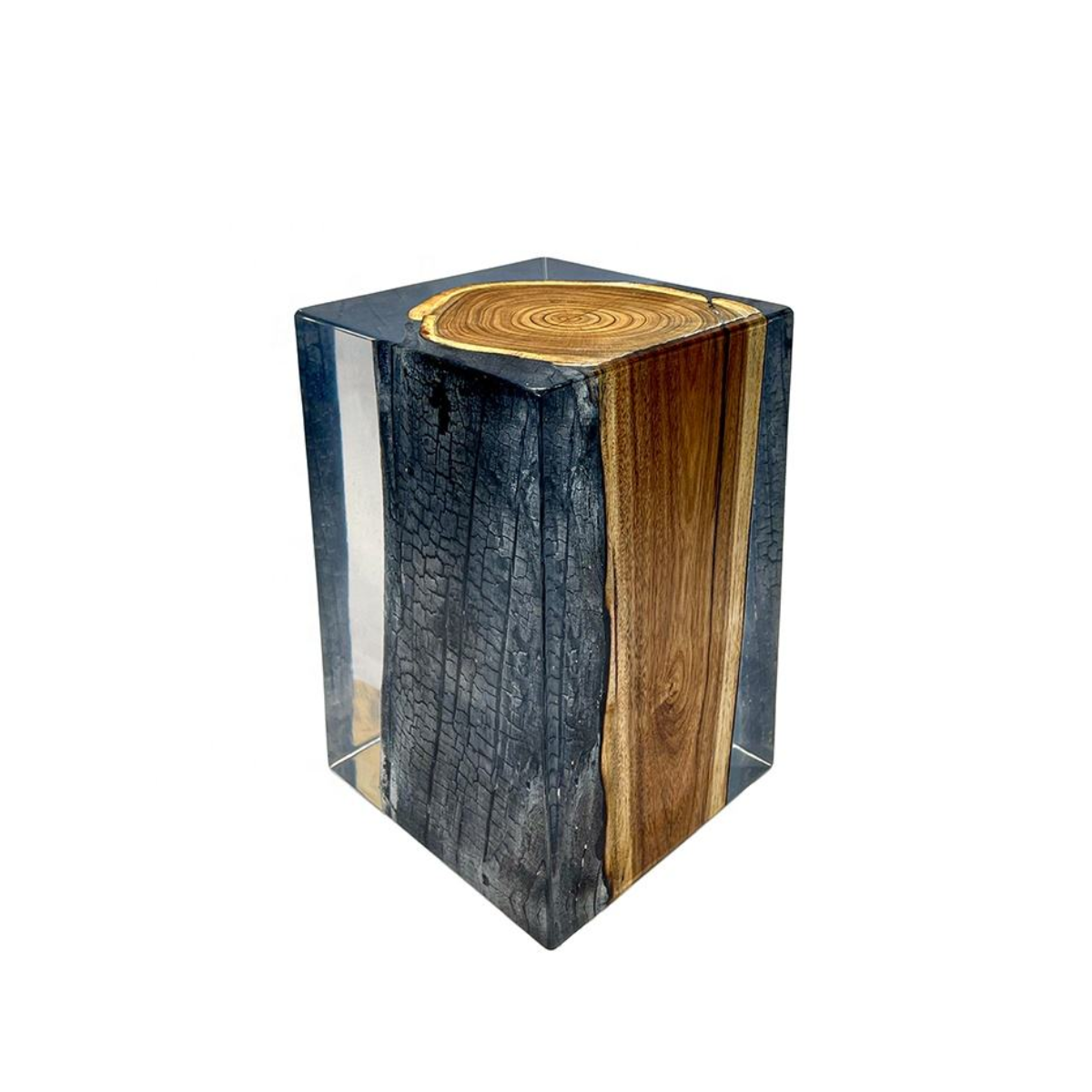 Charred Ember Trunk Table